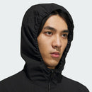 ベストスポーツ adidas（アディダス）製品。adidas バックポケット付き 軽量 撥水 フルジップフーディー 25SS KVH11