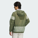 ベストスポーツ adidas（アディダス）製品。adidas バックポケット付き 軽量 撥水 フルジップフーディー 25SS KVH11