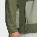 ベストスポーツ adidas（アディダス）製品。adidas バックポケット付き 軽量 撥水 フルジップフーディー 25SS KVH11