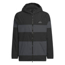 ベストスポーツ adidas バックポケット付き 軽量 撥水 フルジップフーディー 25SS KVH11