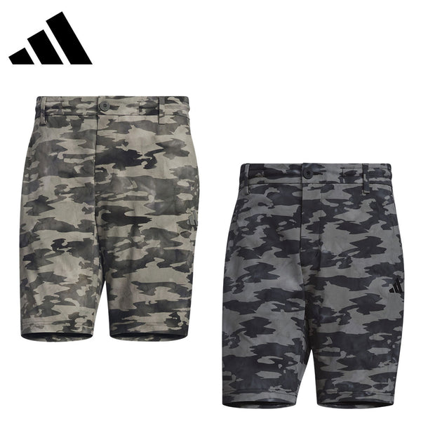 ゴルフ - ウェア adidas（アディダス）製品。adidas 撥水 カモフラージュ柄ショートパンツ 25SS KVH19