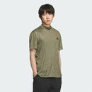 ベストスポーツ adidas（アディダス）製品。adidas BOSロゴ柄デボス モックネック 半袖シャツ 25SS KVH25