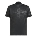 ベストスポーツ adidas BOSロゴ柄デボス モックネック 半袖シャツ 25SS KVH25