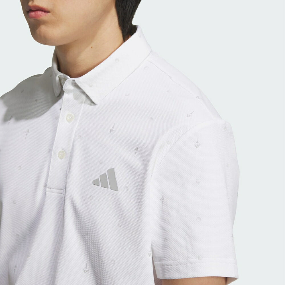 adidas モノグラム 半袖シャツ 25SS KVH28 | 自転車、ゴルフ