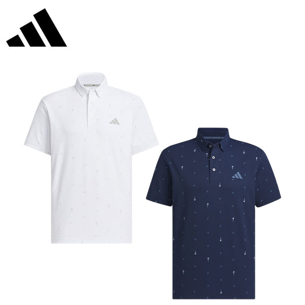 ゴルフ - ウェア adidas（アディダス）製品。adidas モノグラム 半袖シャツ 25SS KVH28