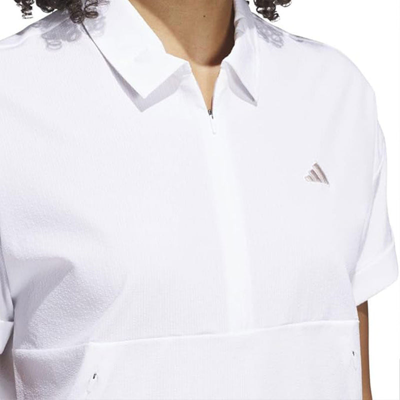 ベストスポーツ adidas ビヨンド ザ コース 撥水 ボックスシルエット 2way半袖シャツ 25SS KWH87