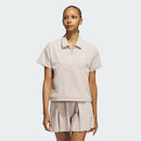 ベストスポーツ adidas（アディダス）製品。adidas ビヨンド ザ コース 撥水 ボックスシルエット 2way半袖シャツ 25SS KWH87