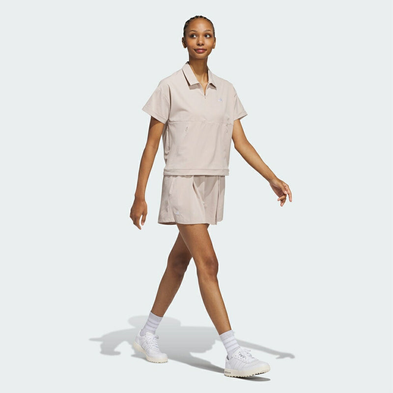 ベストスポーツ adidas（アディダス）製品。adidas ビヨンド ザ コース 撥水 ボックスシルエット 2way半袖シャツ 25SS KWH87
