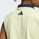 ベストスポーツ adidas（アディダス）製品。adidas ビヨンド ザ コース ルーズ ツイストニット ツーボタン ノースリーブポロ 25SS KWI00