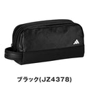 ベストスポーツ adidas（アディダス）製品。adidas 合成皮革 メタルロゴ ジップポーチ 26SS TL617