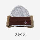 ベストスポーツ and per se（アンパスィ）製品。and per se ウォーマー付きニットビーニー レディース 23FW AFF8503