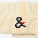 ベストスポーツ and per se（アンパスィ）製品。and per se ウォーマー付きニットビーニー レディース 23FW AFF8503