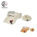 ベストスポーツ and per se（アンパスィ）製品。and per se シュシュ付きベロアサンバイザー(レディース) 24FW AFF8704