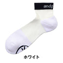 ベストスポーツ and per se（アンパスィ）製品。and per se PAPERサポートショートソックス(メンズ) 24FW AMS8054