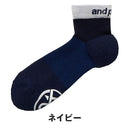 ベストスポーツ and per se（アンパスィ）製品。and per se PAPERサポートショートソックス(メンズ) 24FW AMS8054