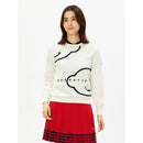 ベストスポーツ and per se（アンパスィ）製品。and per se コットンミックスecoニット長袖セーター(レディース) 24SS AFS2304A1