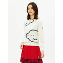 ベストスポーツ and per se（アンパスィ）製品。and per se コットンミックスecoニット長袖セーター(レディース) 24SS AFS2304A1