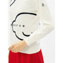 ベストスポーツ and per se（アンパスィ）製品。and per se コットンミックスecoニット長袖セーター(レディース) 24SS AFS2304A1