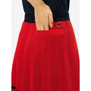 ベストスポーツ and per se（アンパスィ）製品。and per se ウォッシャブルニットプリーツスカート(レディース) 24SS AFS4024B1