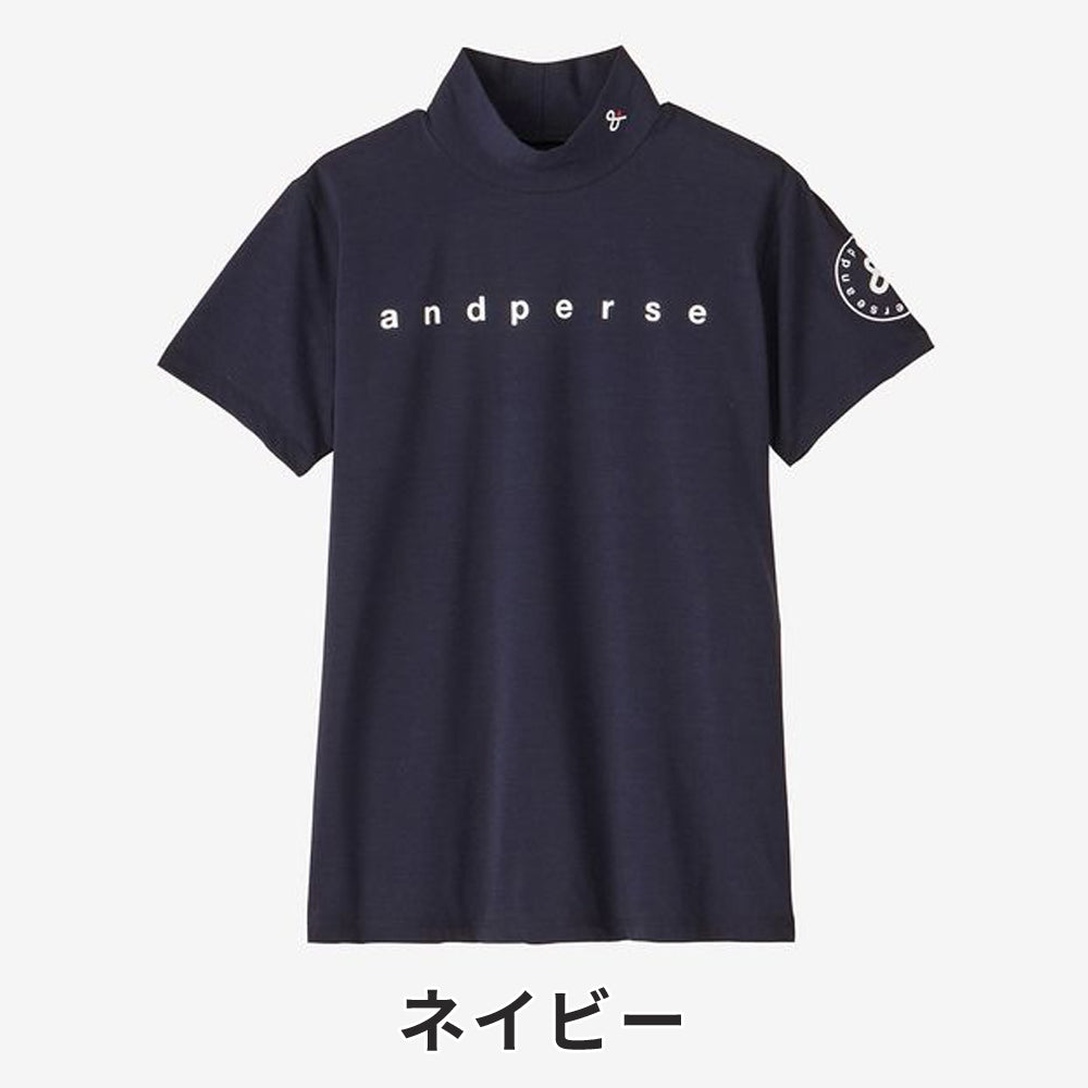 セール】モックネック半袖Tシャツ（Tシャツ/カットソー