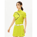 ベストスポーツ and per se（アンパスィ）製品。and per se ショットスムーザー半袖モックネックシャツ(レディース) 24SS AFS9514V4