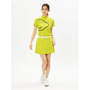 ベストスポーツ and per se（アンパスィ）製品。and per se ショットスムーザー半袖モックネックシャツ(レディース) 24SS AFS9514V4