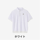 ベストスポーツ and per se（アンパスィ）製品。and per se ドライジャカードパイル半袖ハーフジップシャツ(レディース) 24SS AFS9534V8