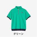 ベストスポーツ and per se（アンパスィ）製品。and per se ドライジャカードパイル半袖ハーフジップシャツ(レディース) 24SS AFS9534V8