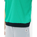 ベストスポーツ and per se（アンパスィ）製品。and per se ドライジャカードパイル半袖ハーフジップシャツ(レディース) 24SS AFS9534V8