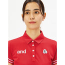 ベストスポーツ and per se（アンパスィ）製品。and per se ドライバーズアイ半袖シャツ(レディース) 24SS AFS9604V6