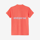 ベストスポーツ and per se（アンパスィ）製品。and per se SWING DRYシードステッチ半袖ポロシャツ(レディース) 24SS AFS9704V1