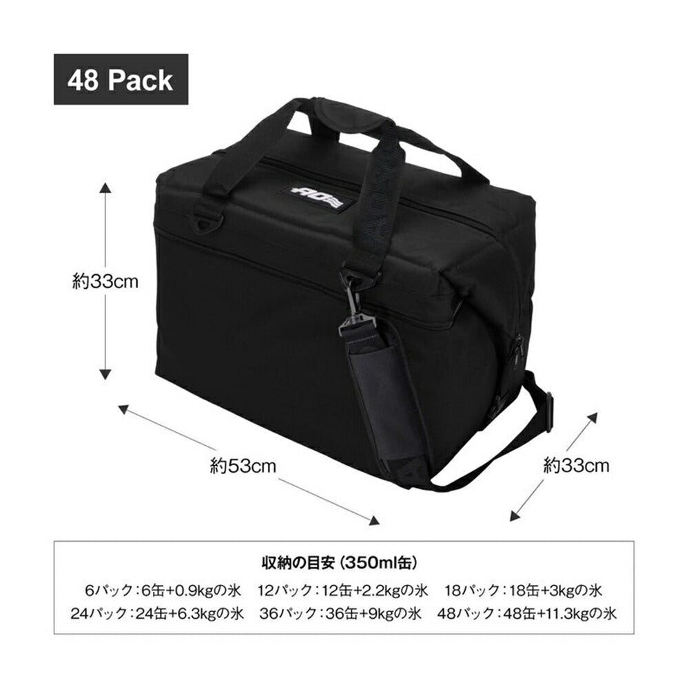 AO Coolers 48パック キャンバス ソフトクーラー AO48 | 自転車