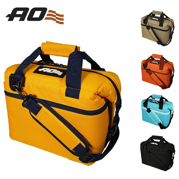 アウトドア - クーラーボックス・保冷剤 AO Coolers（エーオークーラーズ）製品。AO Coolers 9パック キャンバス ソフトクーラー AO9