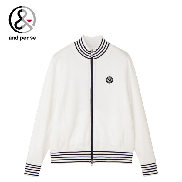 ゴルフ - ウェア and per se（アンパスィ）製品。and per se ウインドシャッター防風ニットブルゾン(レディース) 25FW AFF2915A3