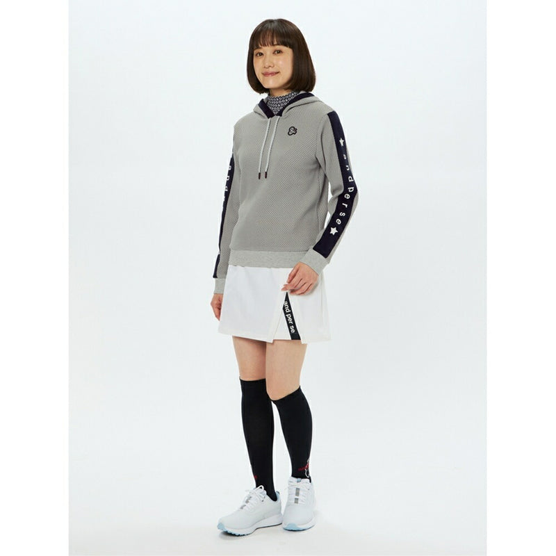 ベストスポーツ and per se（アンパスィ）製品。and per se エアレーテックメッシュ フーディープルオーバー(レディース) 25FW AFF6225J2