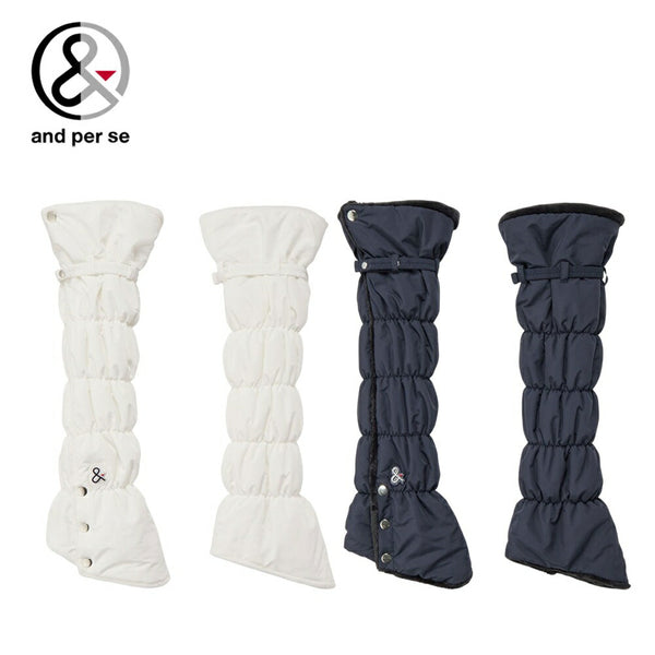 商品 and per se（アンパスィ）製品。and per se レッグウォーマー 25FW AFF8305