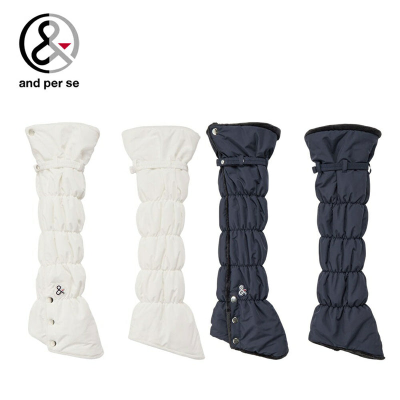 ベストスポーツ and per se（アンパスィ）製品。and per se レッグウォーマー 25FW AFF8305