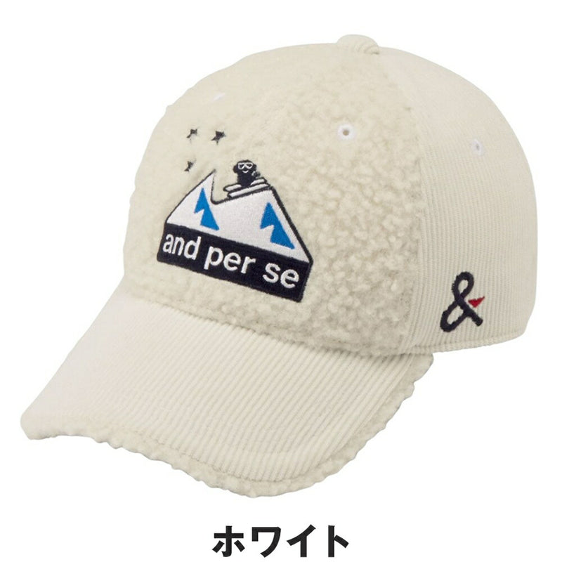 ベストスポーツ and per se（アンパスィ）製品。and per se キャップ 25FW AFF8415