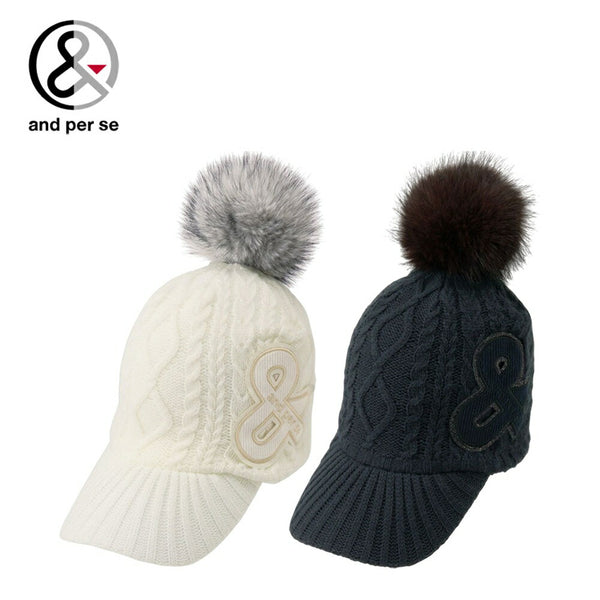 ゴルフ - ヘッドウェア and per se（アンパスィ）製品。and per se ニットキャップ 25FW AFF8515