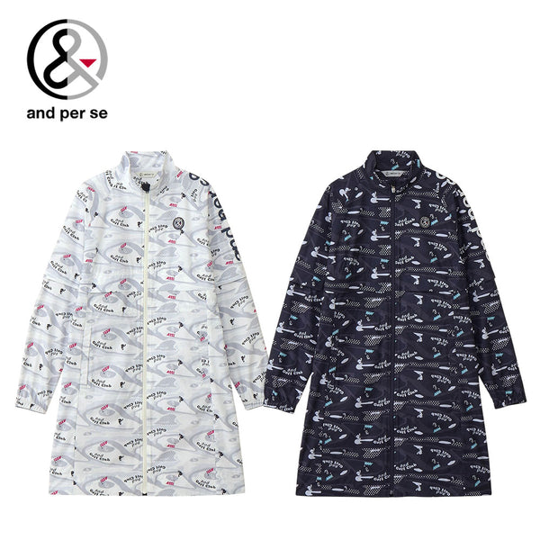 ゴルフ用品 2025年春夏 and per se（アンパスィ）製品。and per se マルチウェザーワンピース(レディース) 25SS AFS3005H1