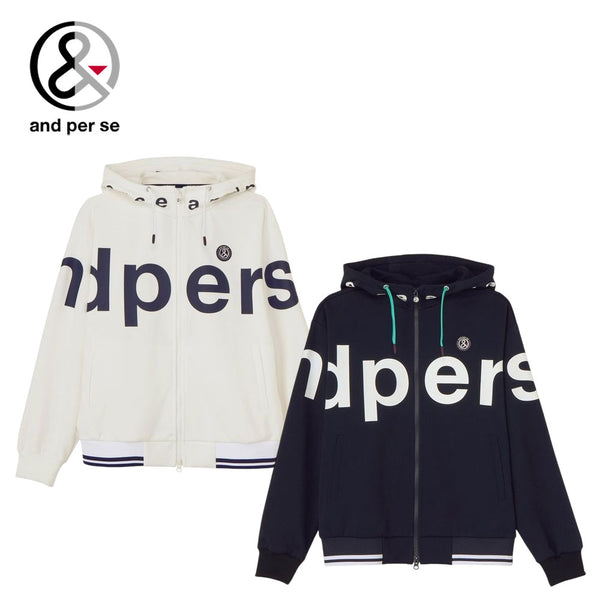ゴルフ用品 2025年春夏 and per se（アンパスィ）製品。and per se エアロスウェット フーディーブルゾン(レディース) 25SS AFS6905J2