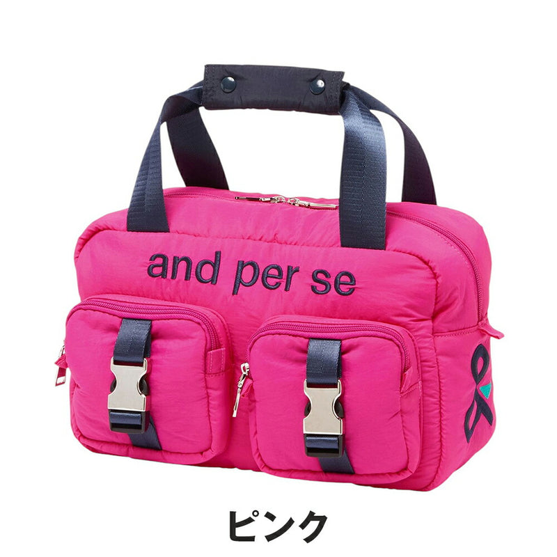 ベストスポーツ and per se（アンパスィ）製品。and per se カートバッグ(ユニセックス) 25SS AFS7205