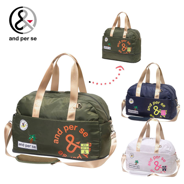 ゴルフ用品 2025年春夏 and per se（アンパスィ）製品。and per se ボストンバッグ(レディース) 25SS AFS7215