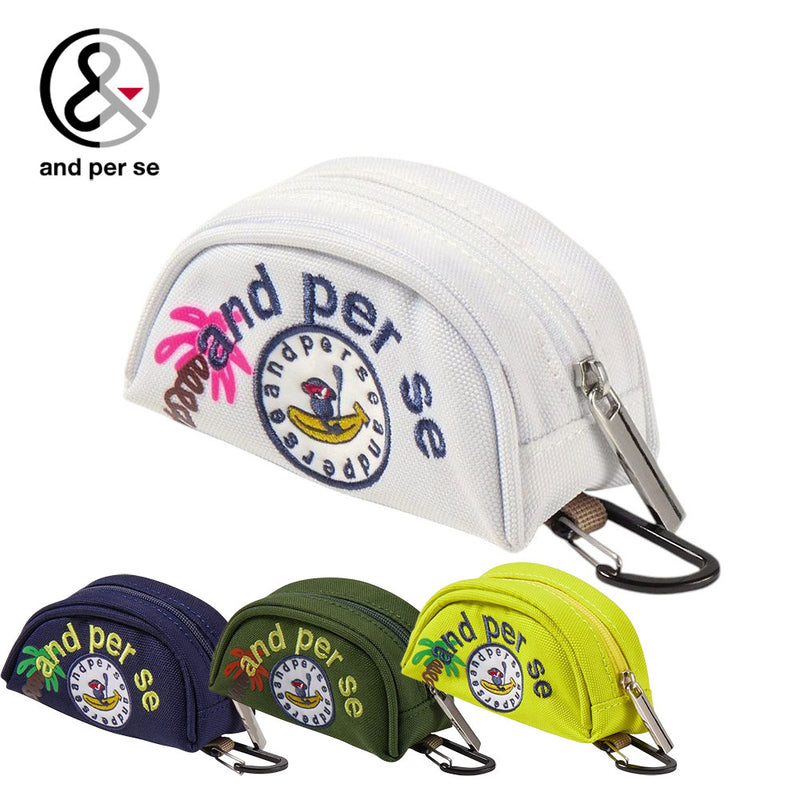 ベストスポーツ and per se（アンパスィ）製品。and per se ボールポーチ(レディース) 25SS AFS7245