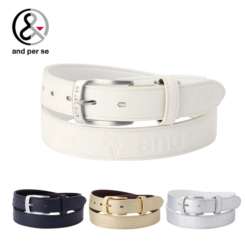 ベストスポーツ and per se（アンパスィ）製品。and per se ロゴベルト(レディース) 25SS AFS7505