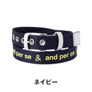 ベストスポーツ and per se（アンパスィ）製品。and per se ロゴプリントベルト(レディース) 25SS AFS7525