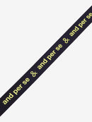 ベストスポーツ and per se（アンパスィ）製品。and per se ロゴプリントベルト(レディース) 25SS AFS7525