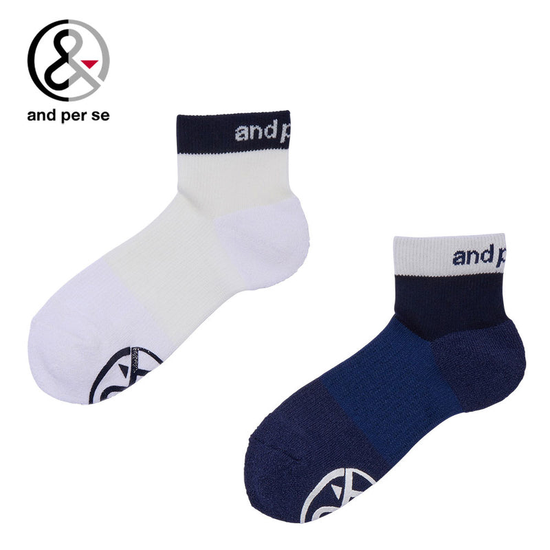 ベストスポーツ and per se（アンパスィ）製品。and per se PAPERサポートショートソックス(レディース) 25SS AFS8074