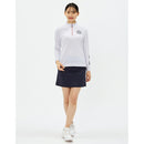 ベストスポーツ and per se（アンパスィ）製品。and per se COOL is COOL ライトワッフル長袖ハーフジップシャツ(レディース) 26SS AFS9406W1