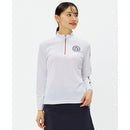 ベストスポーツ and per se（アンパスィ）製品。and per se COOL is COOL ライトワッフル長袖ハーフジップシャツ(レディース) 26SS AFS9406W1